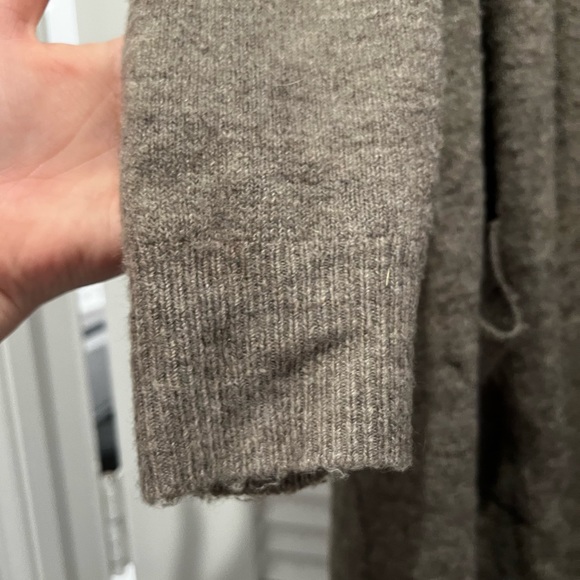 Old Navy Long Cozy Light Brown Cardigan 2X - Picture 3 of 5